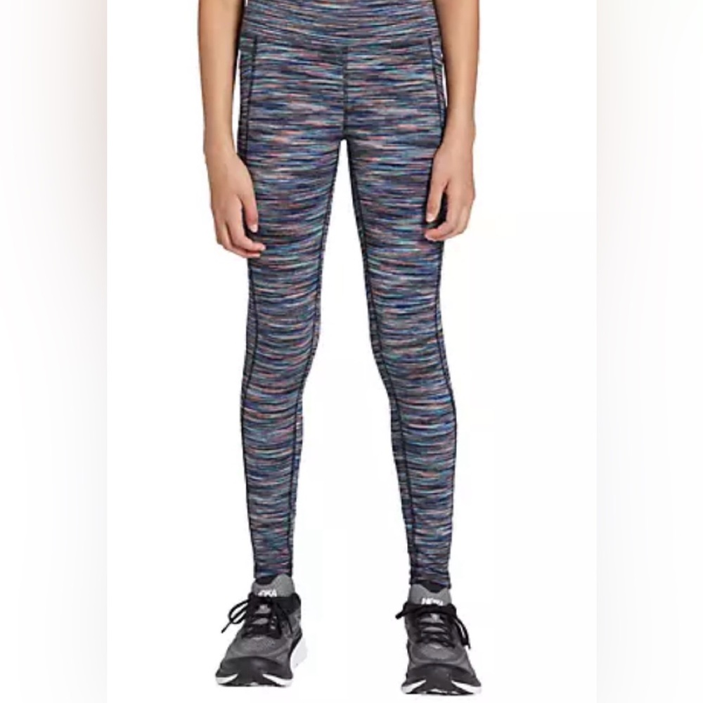 NWT DSG girls high rise Momentum Multicolor Leggings Sz Large (14)